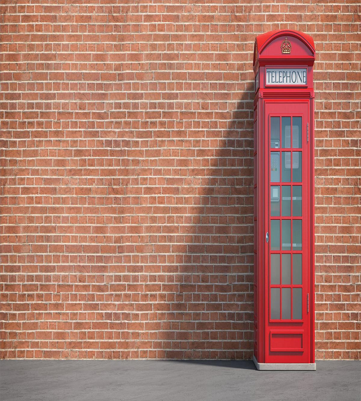 Telephone Kiosk Bricks — Pattern