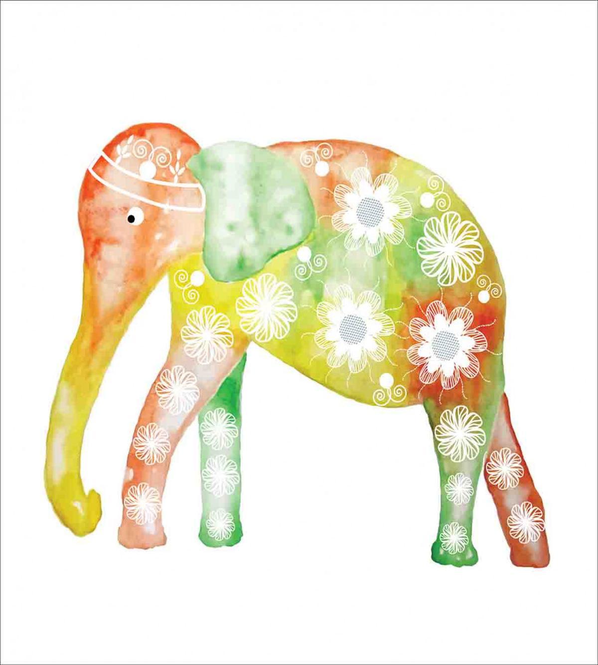 Elephant Daisy Flower — Pattern