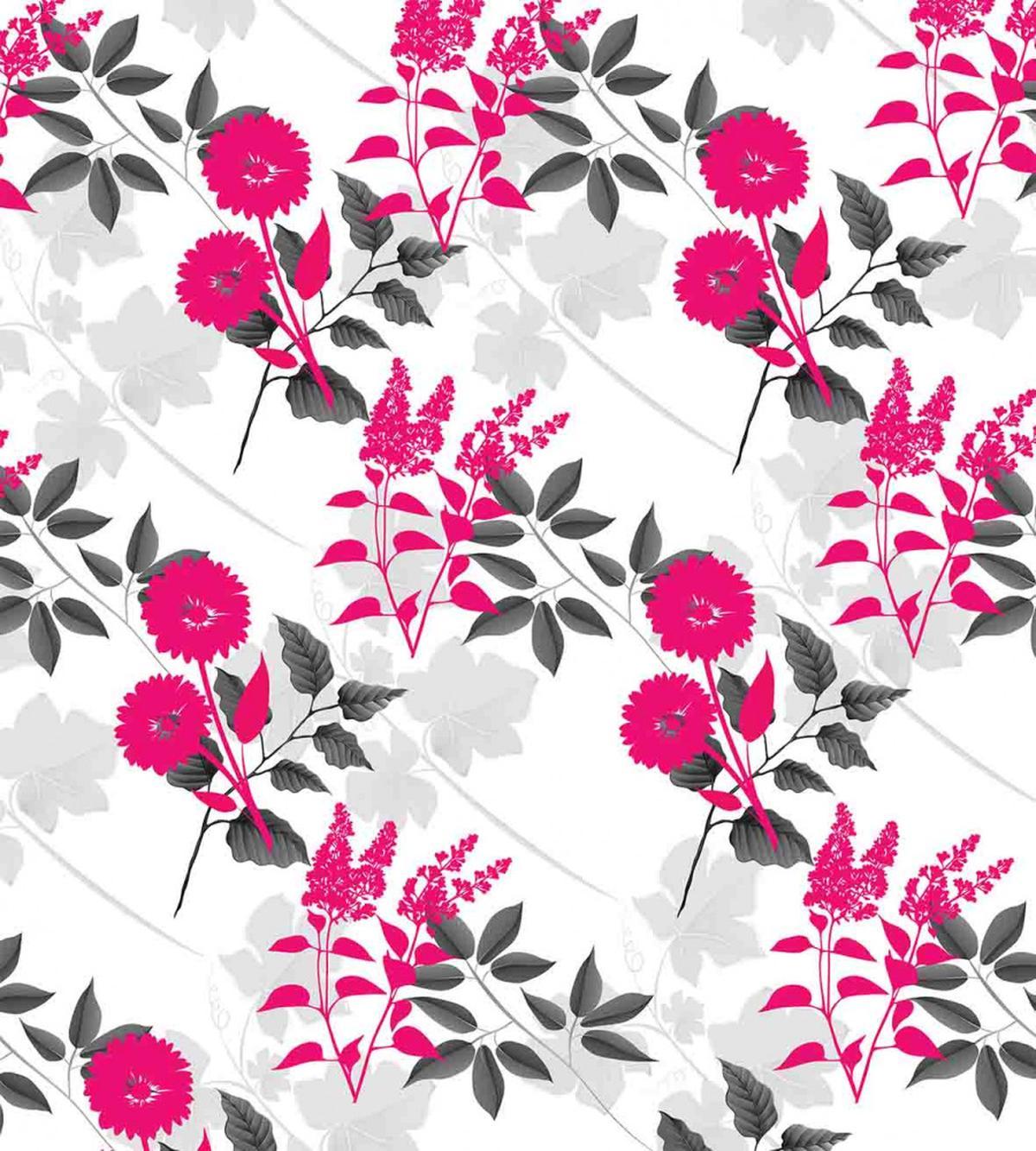 Nostalgic Leaf and Flowers — Pattern