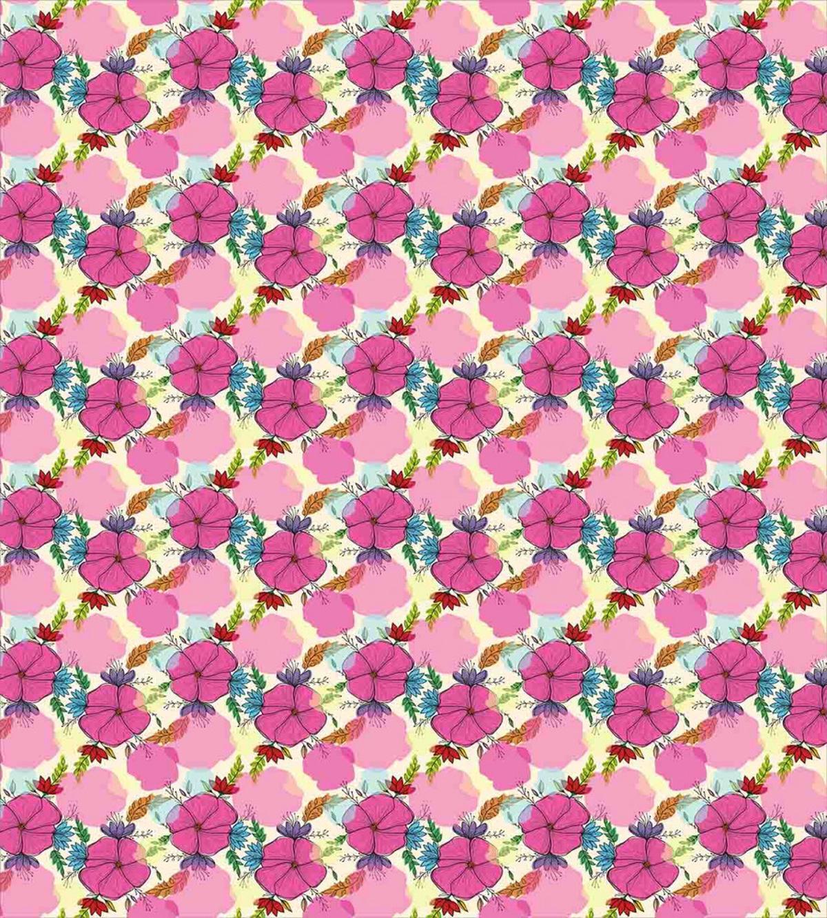 Colorful Leaves Splashes — Pattern