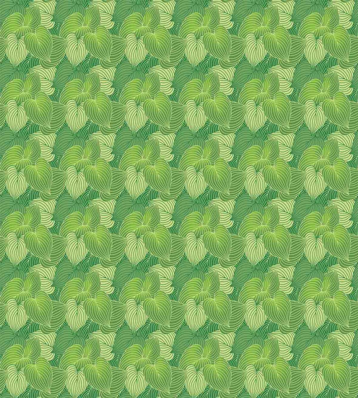 Abstract Hosta Plants — Pattern