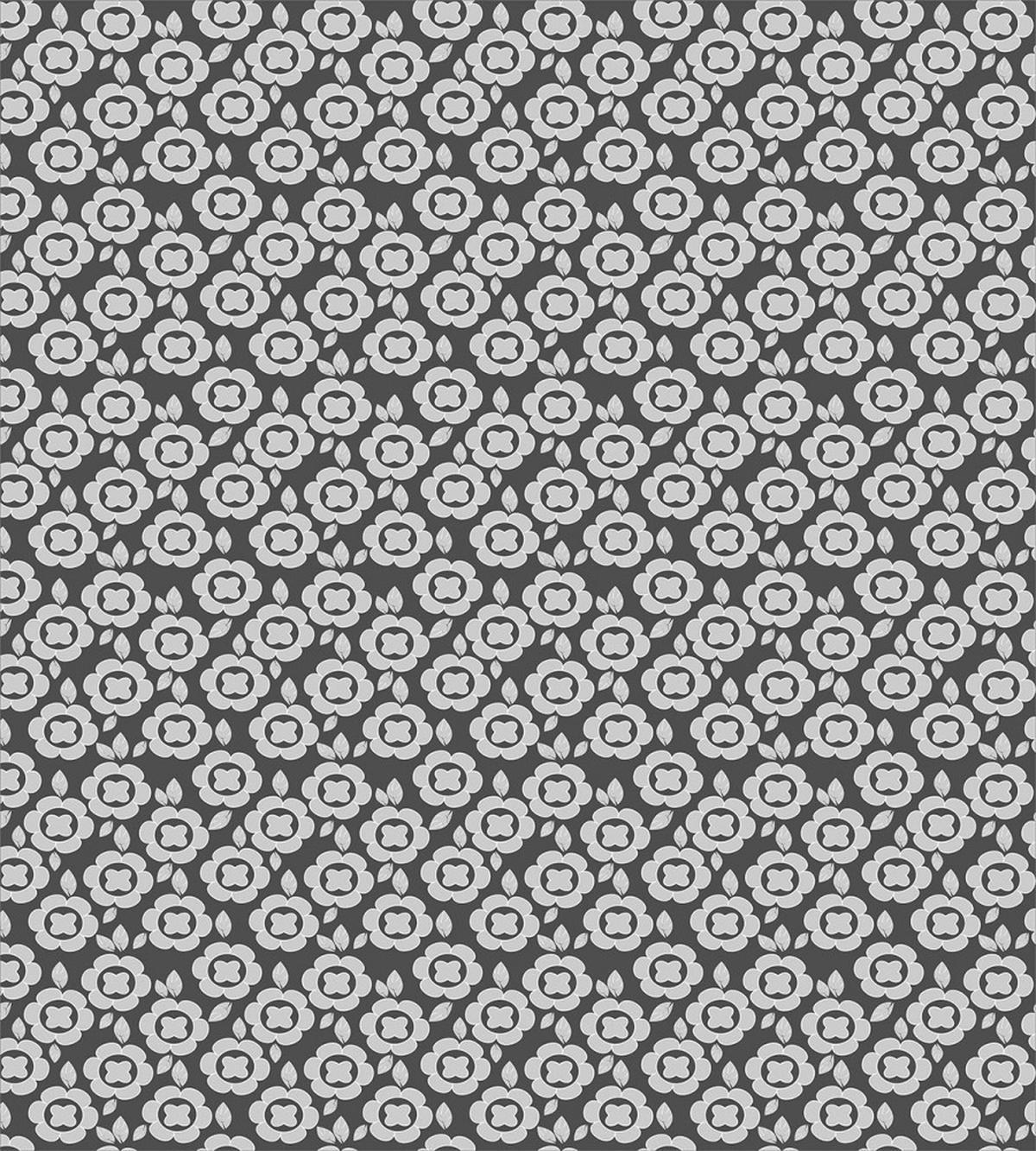 Greyscale Floral Graphic — Pattern