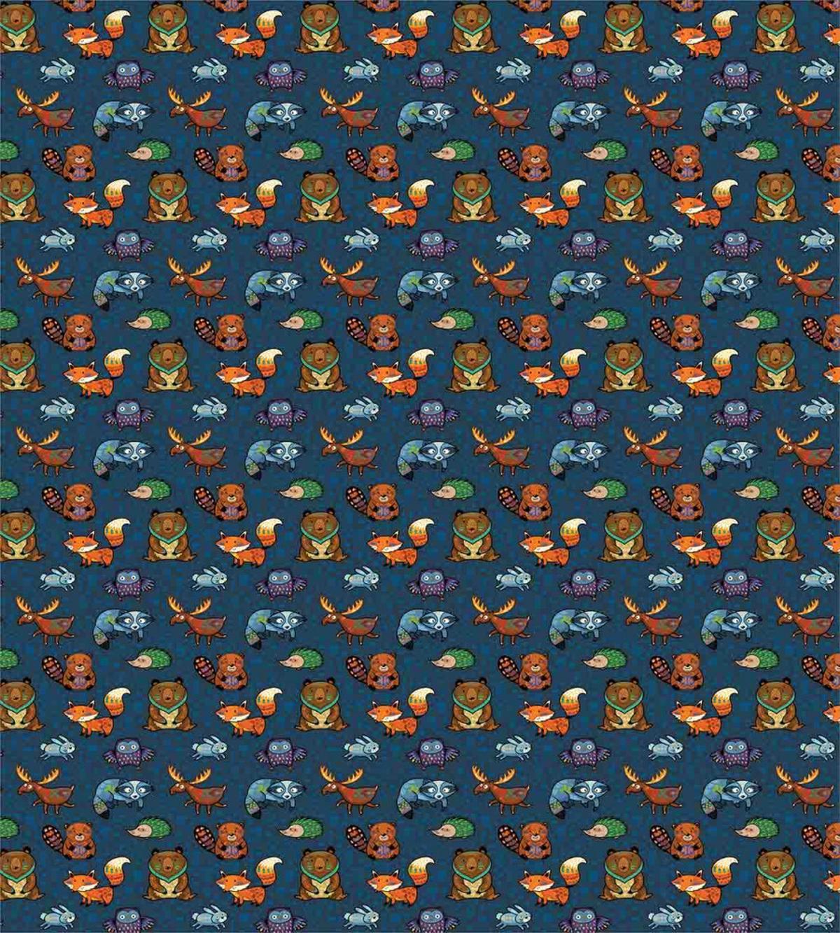 Jungle Animals — Pattern