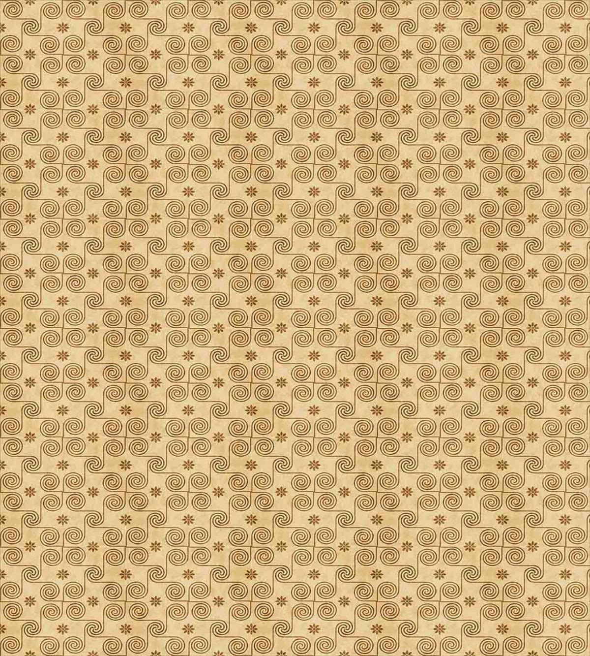 Spiral Vortex Flowers — Pattern