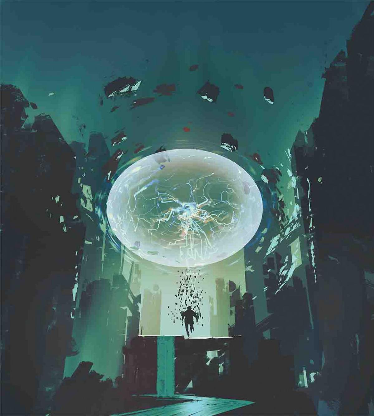 Dark Magic Fiction City — Pattern