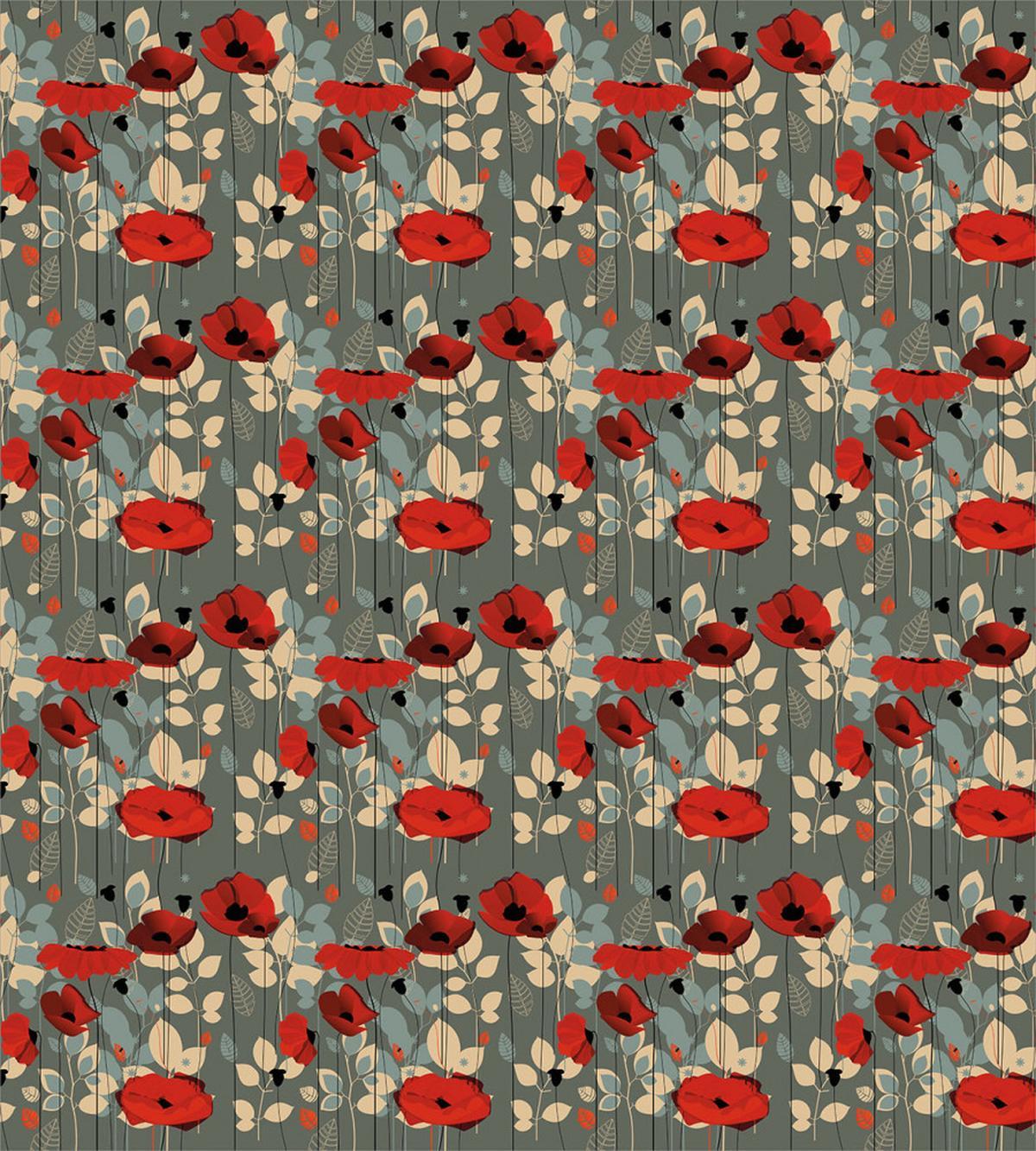 Modern Floral Garden — Pattern