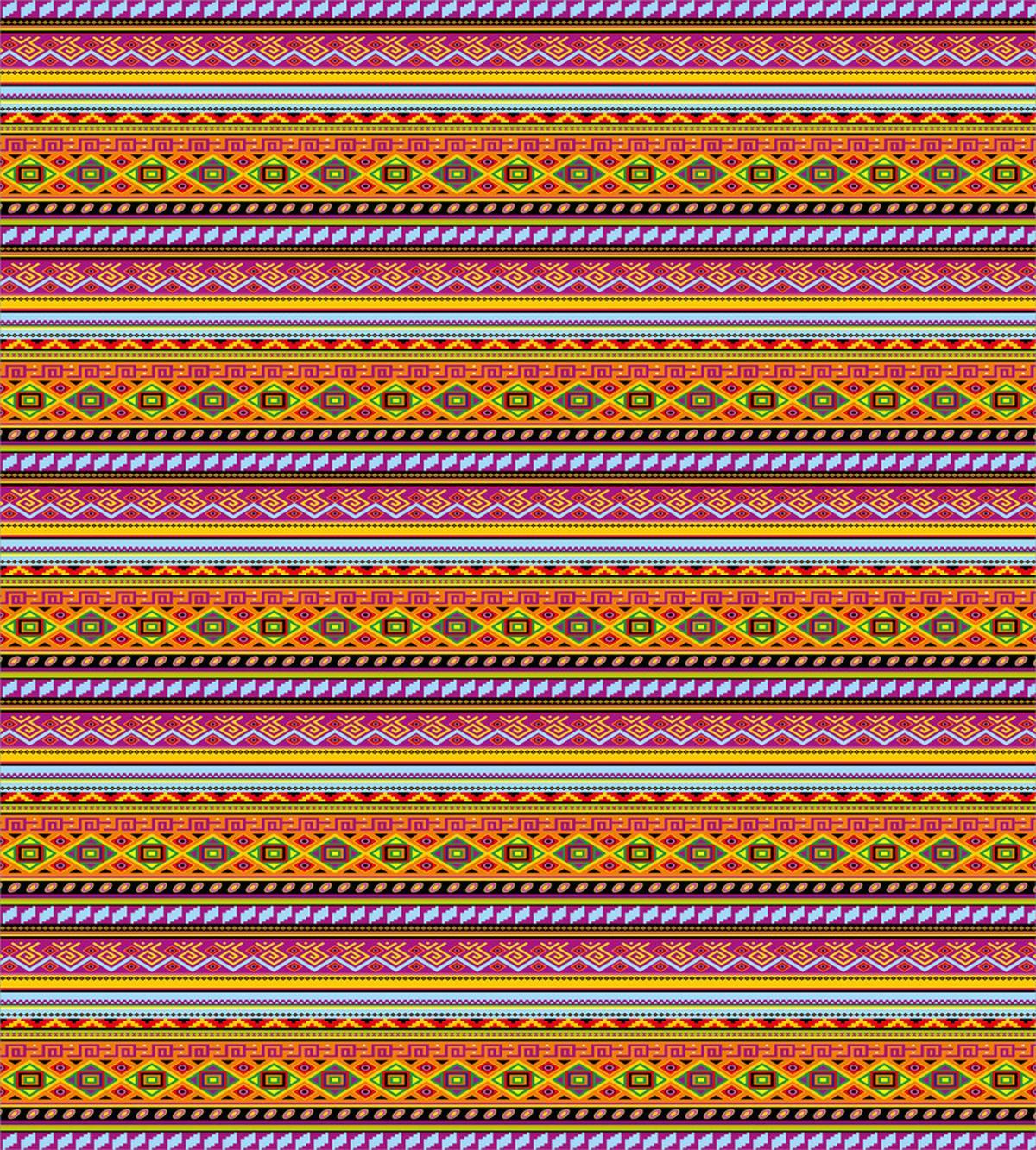 Folk Vintage Geometric — Pattern