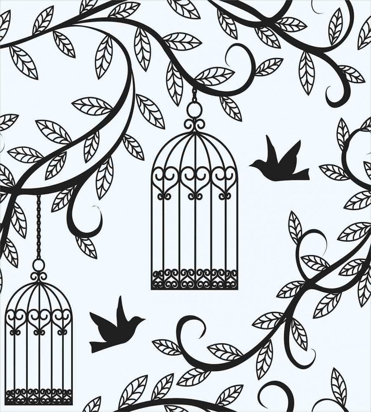 Branch of Floral Tree — Pattern