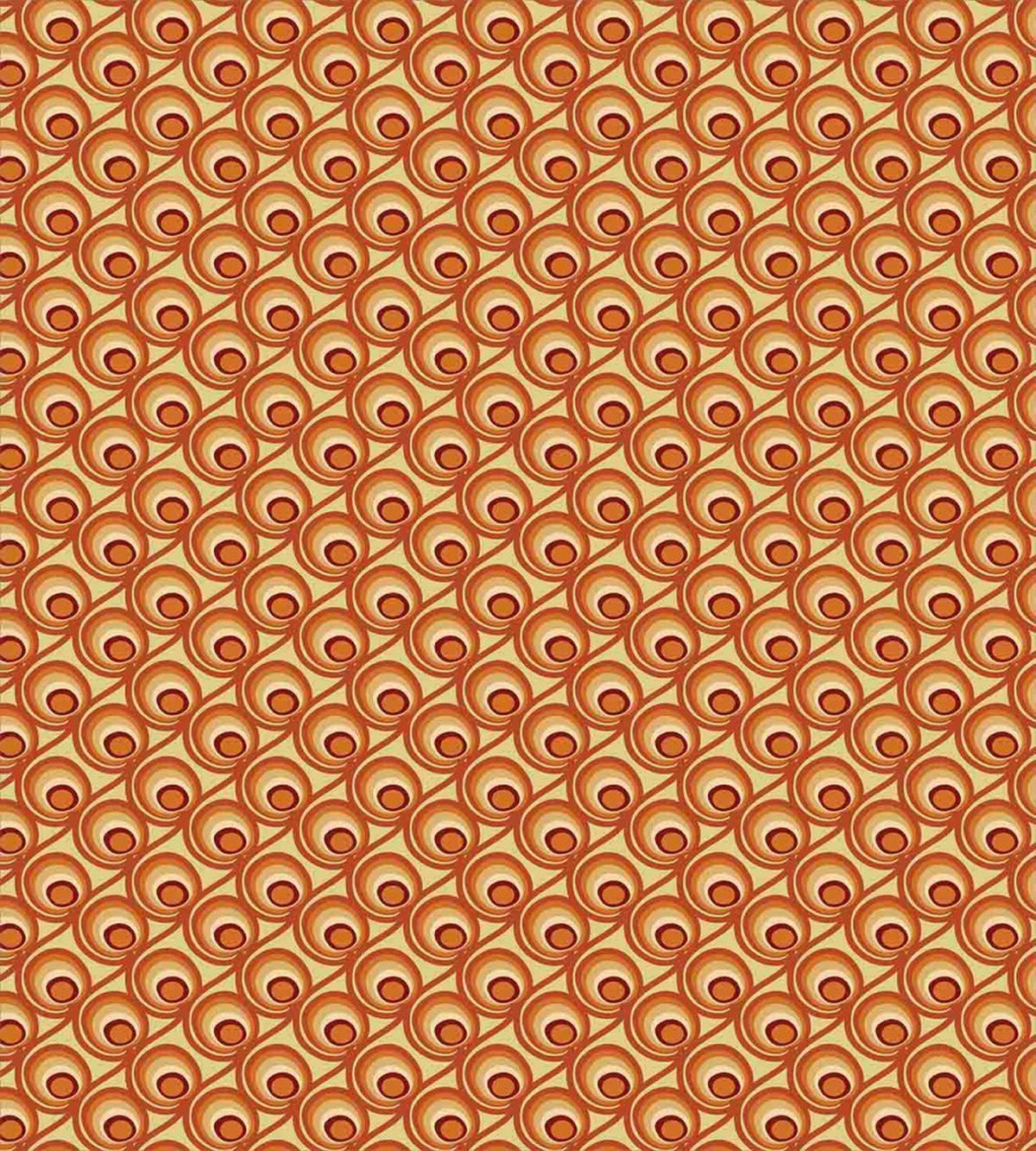 Retro Doodle Circles — Pattern