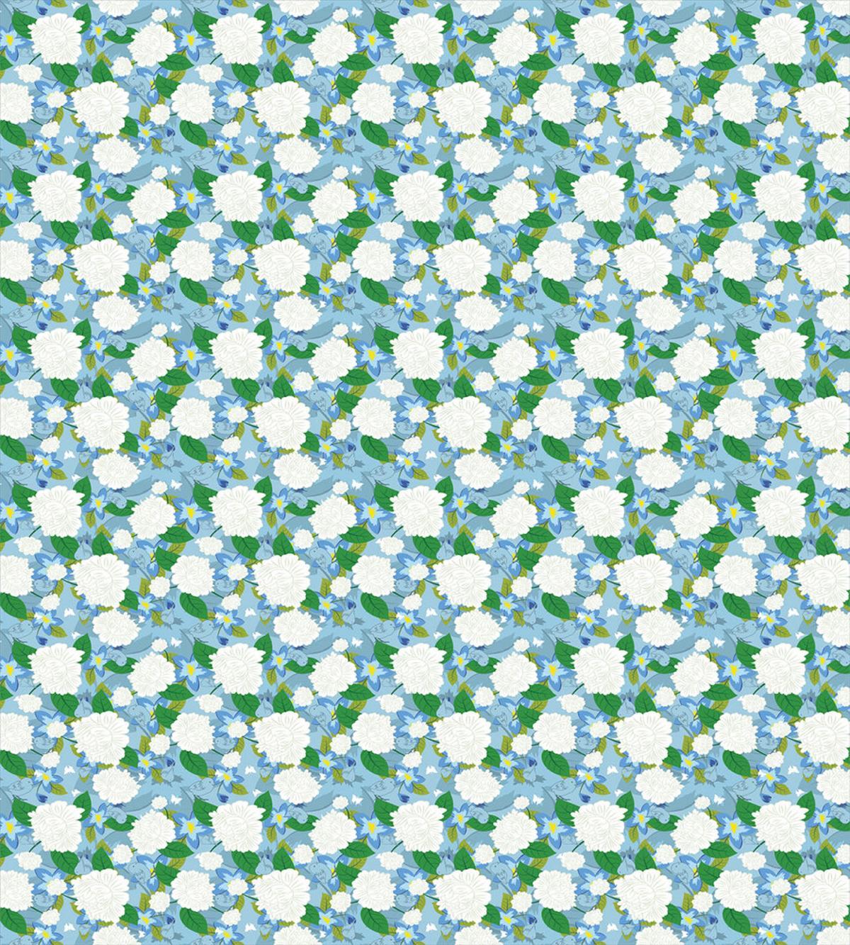 Refreshing Flowers and Birds — Pattern