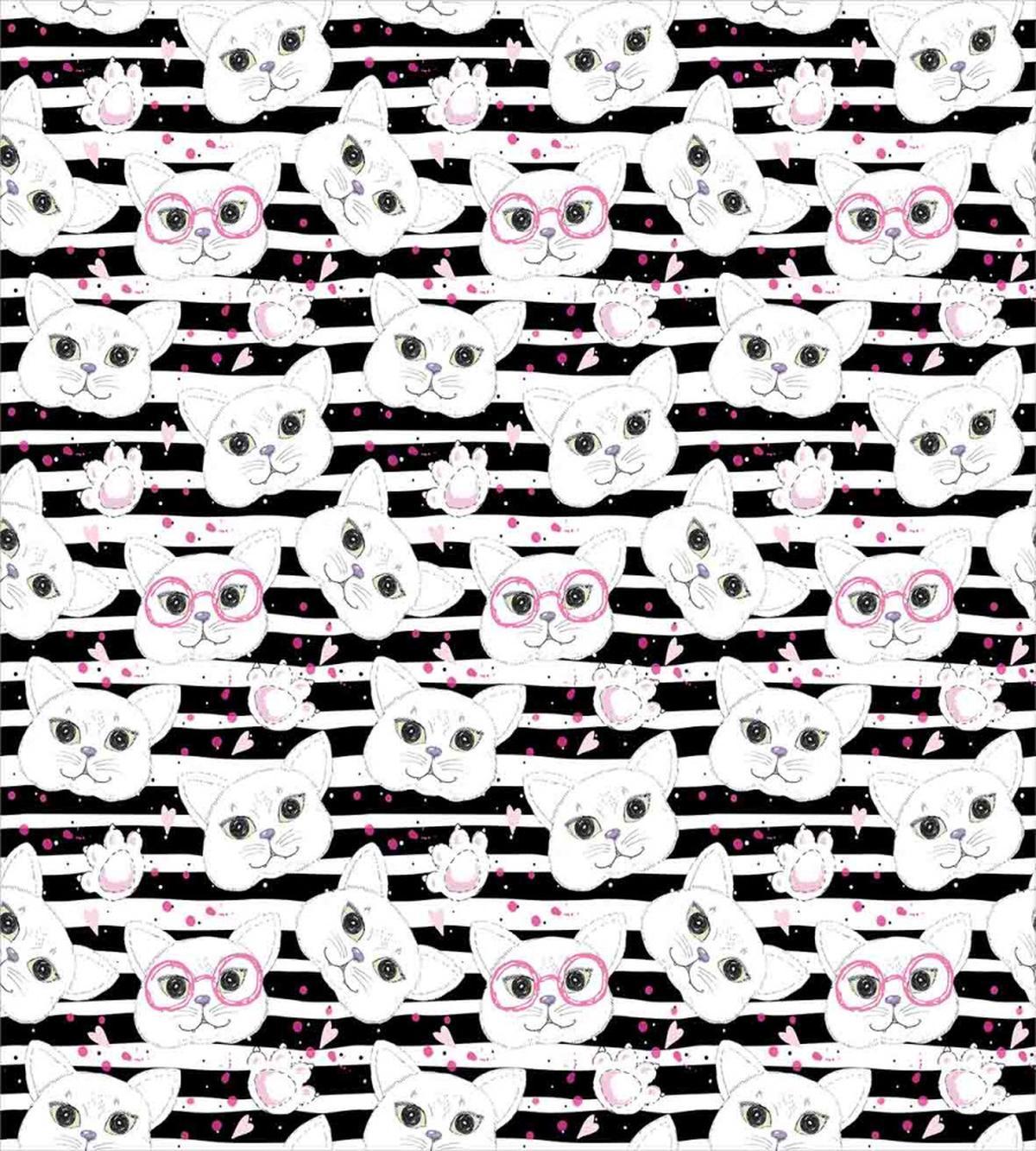 Funny Feline Portraits — Pattern