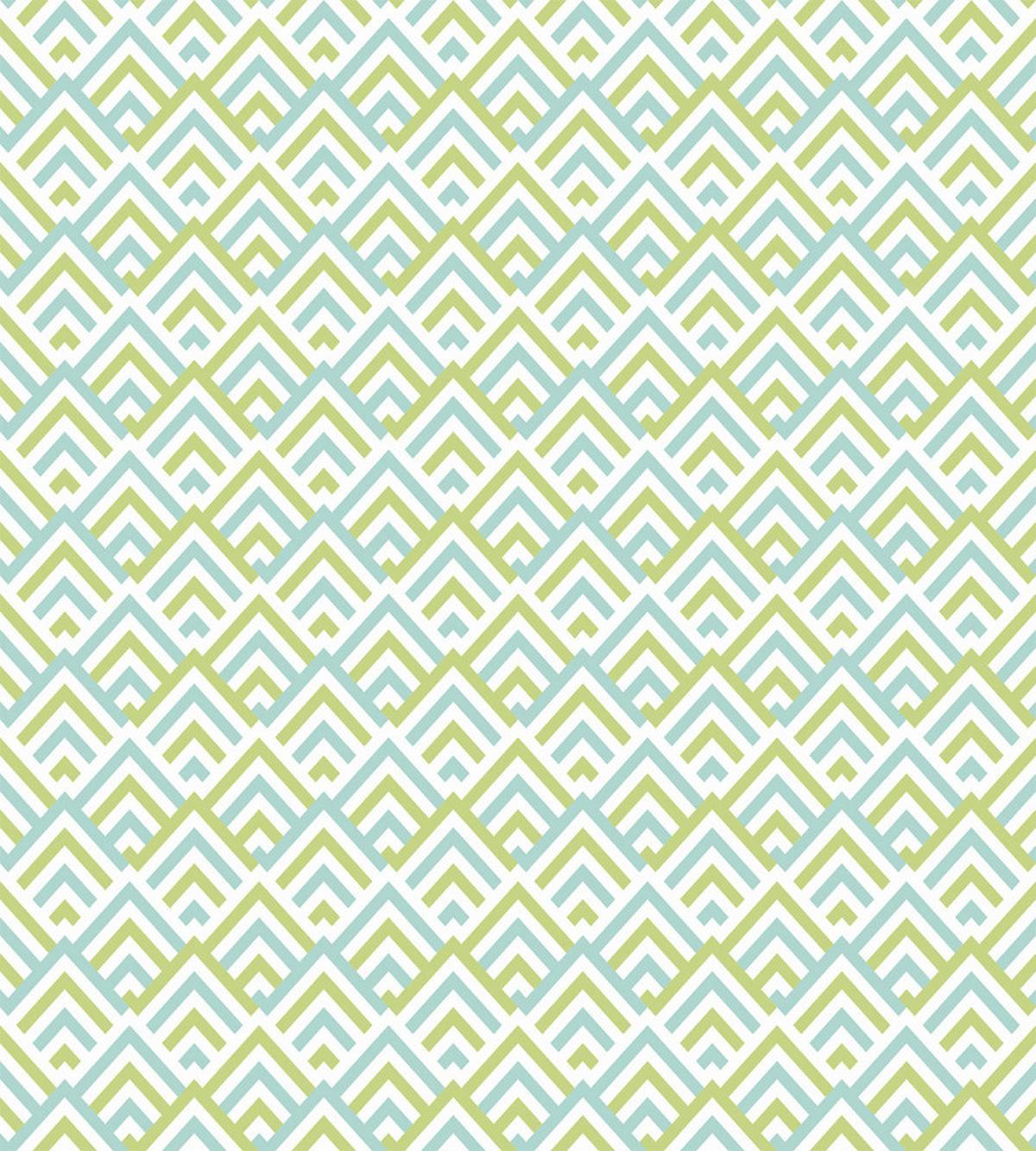 Striped Halved Rhombus Motif — Pattern