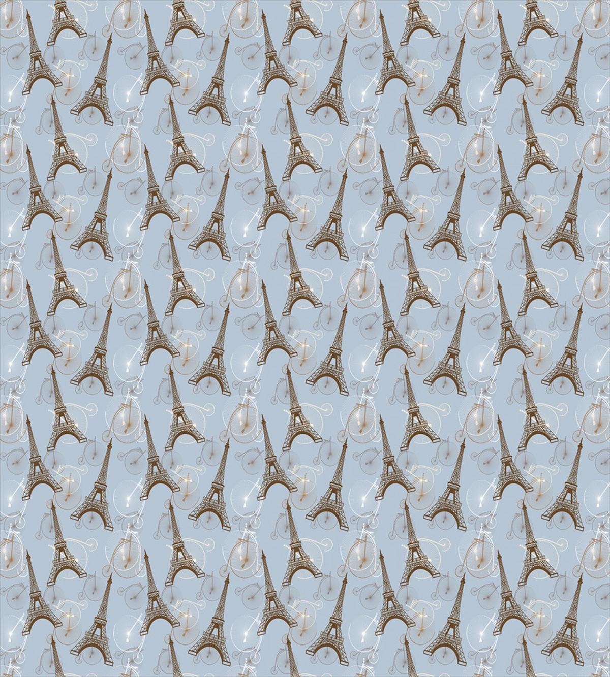 Retro Bicycles Landmark — Pattern
