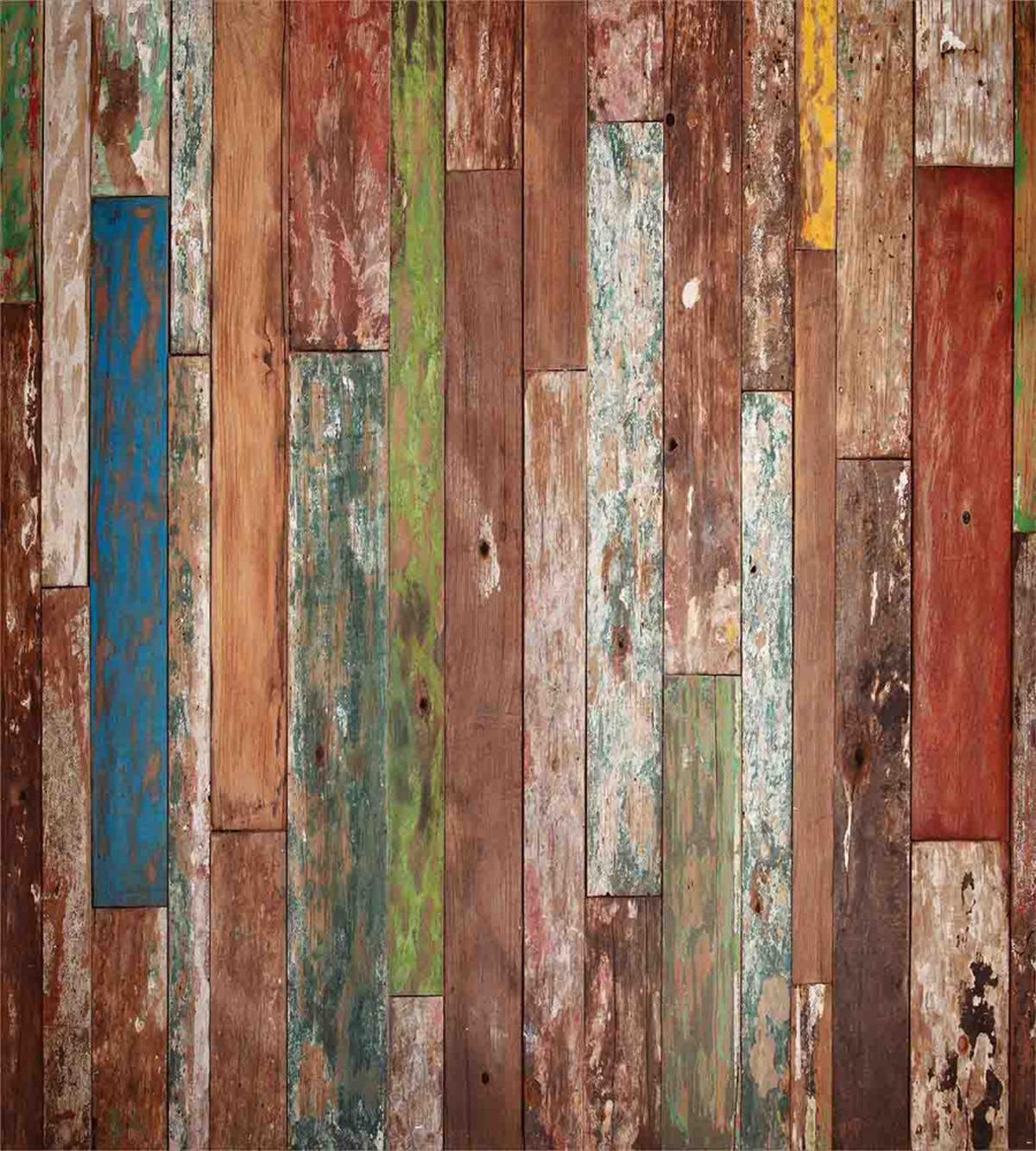 Grunge Style Planks Design — Pattern