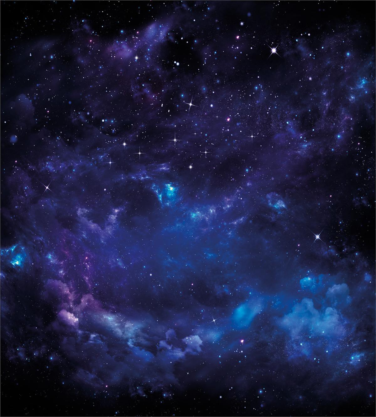 Space Illustration Galaxy — Pattern
