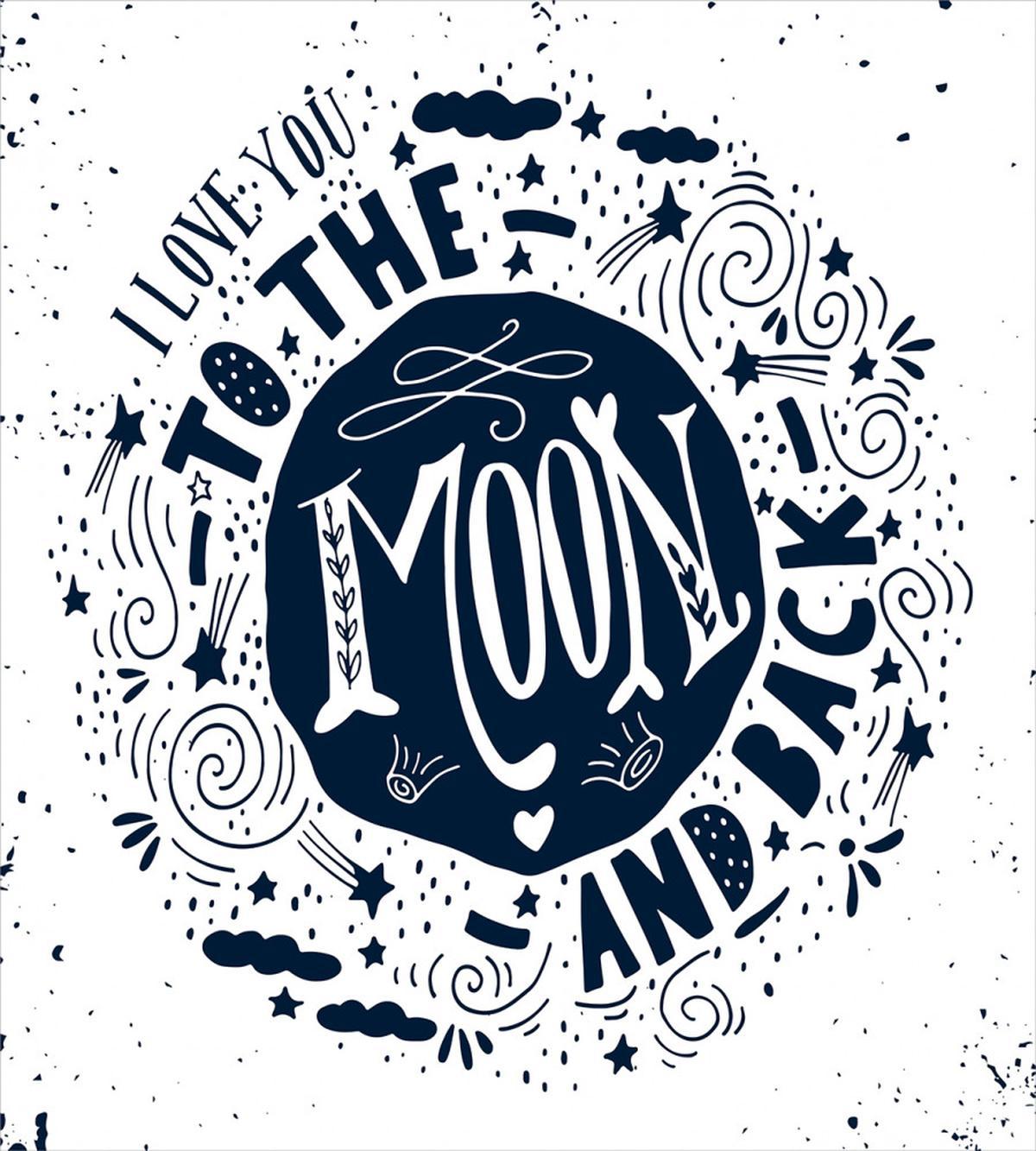 Happy Words Comet — Pattern