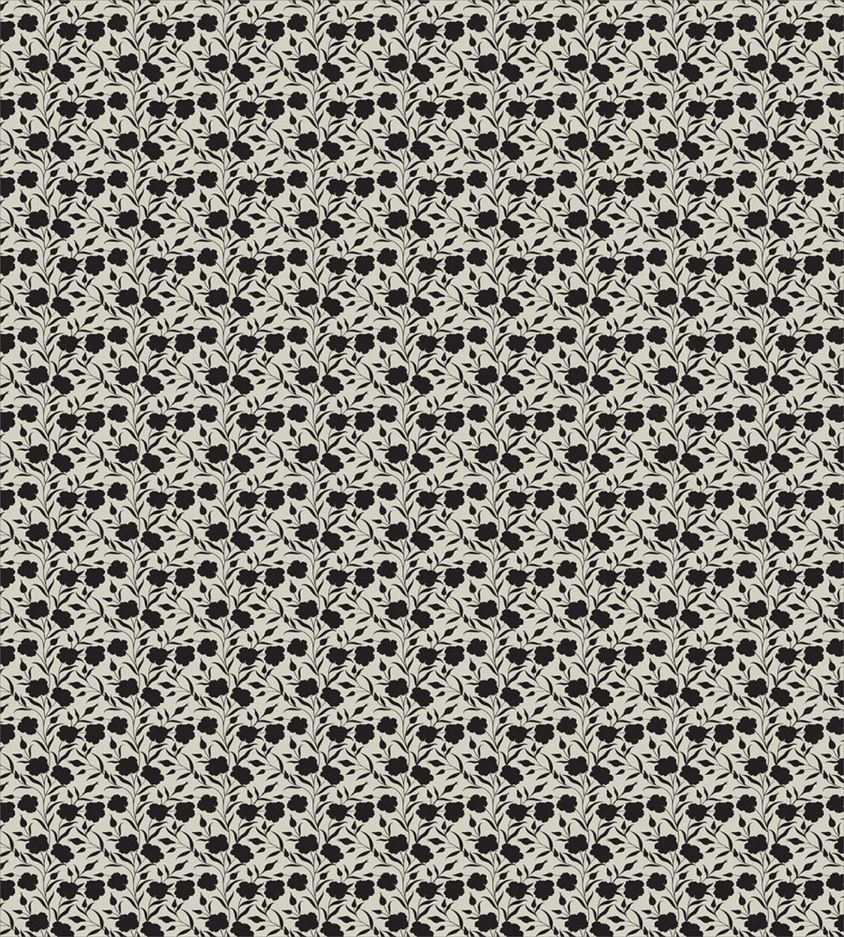 Artwork of Leaves Flowers — Pattern