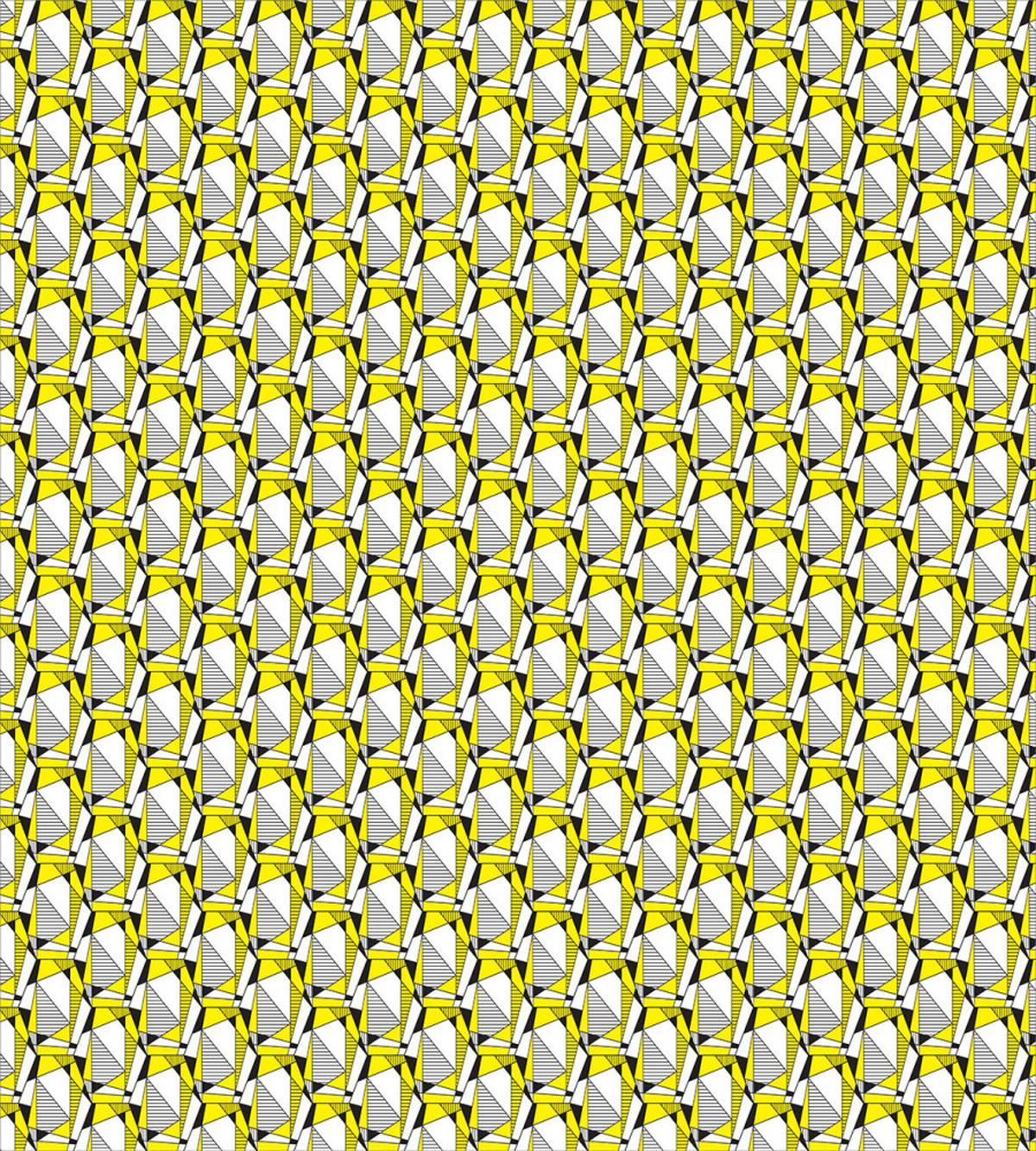 Modern Polygonal Art Layout — Pattern