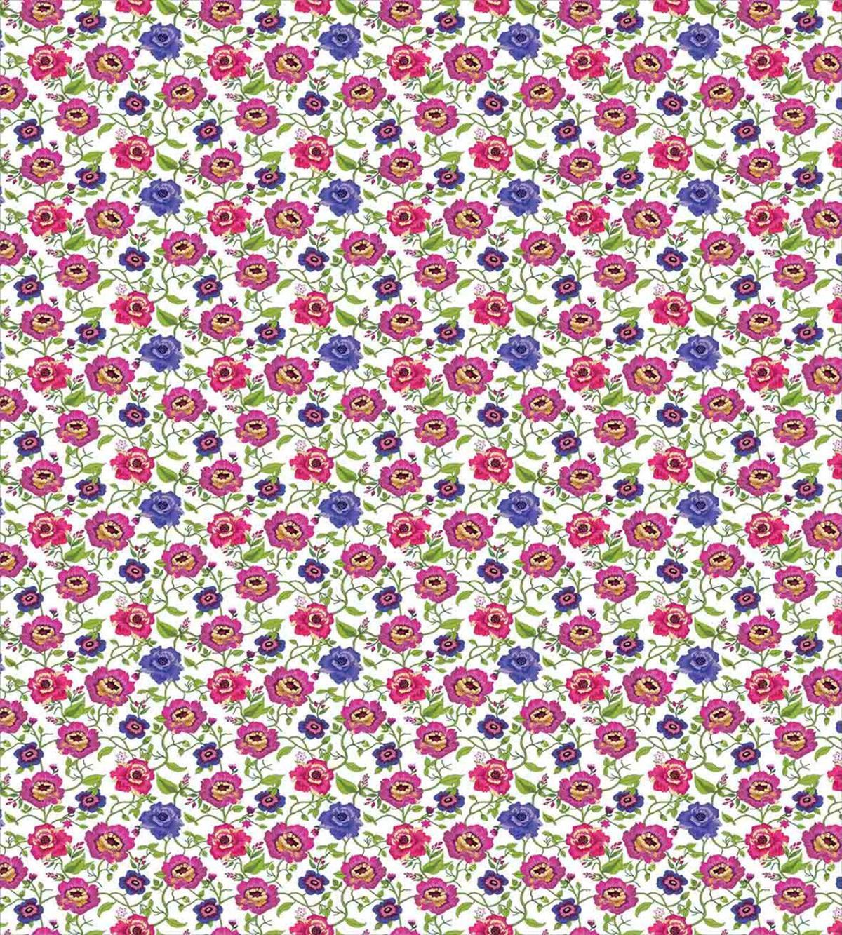 Spring Growth Wildflowers — Pattern