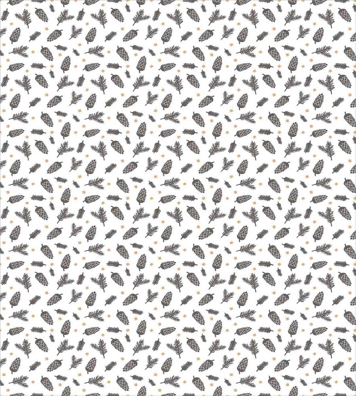 Pine Tree Snowflake — Pattern