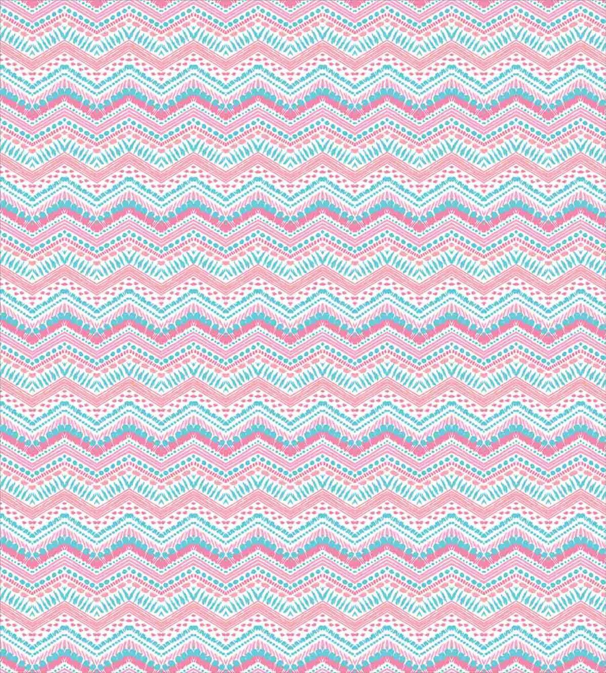 Brush Stroked Zigzags — Pattern