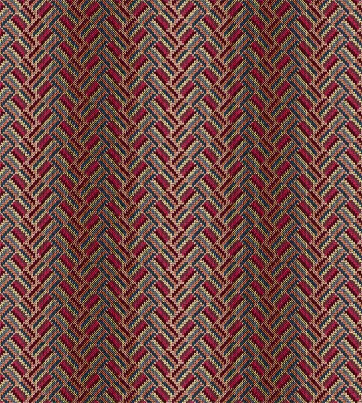 Retro Style Angled Design — Pattern