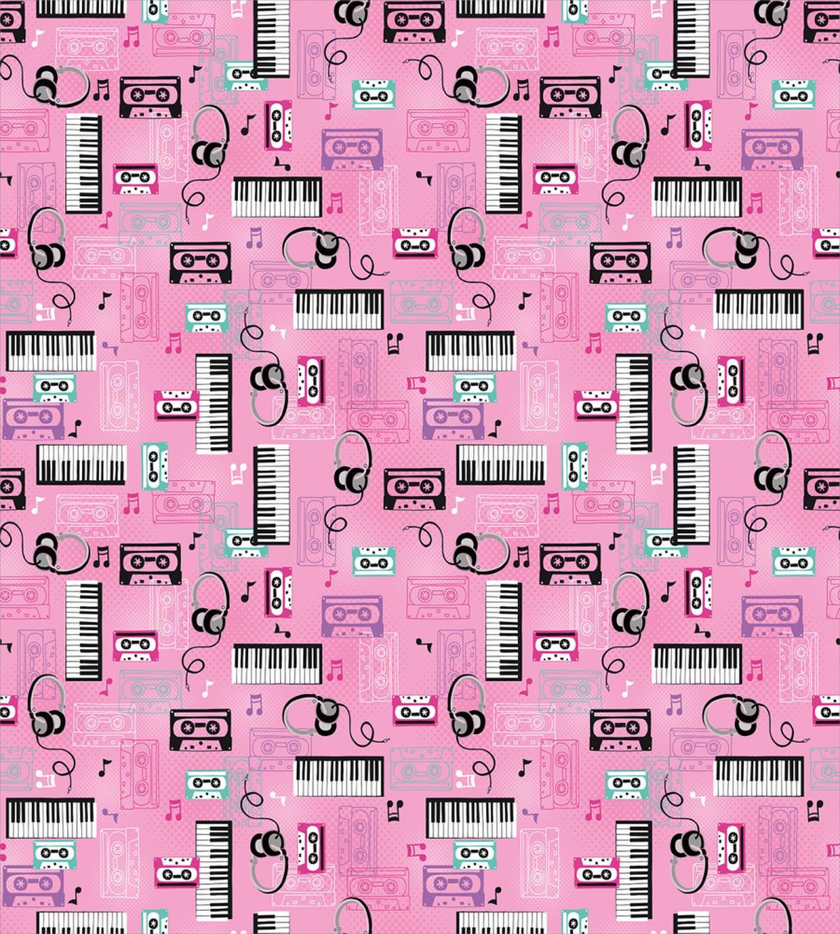 Music Theme Vintage Retro — Pattern