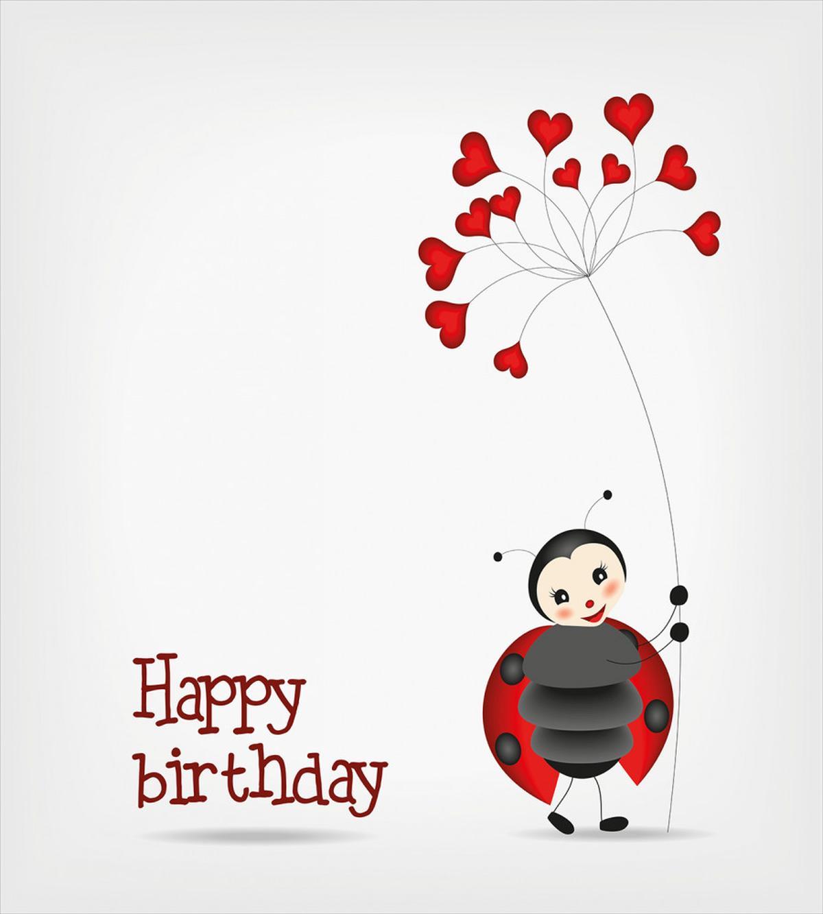 Birthday Ladybug — Pattern