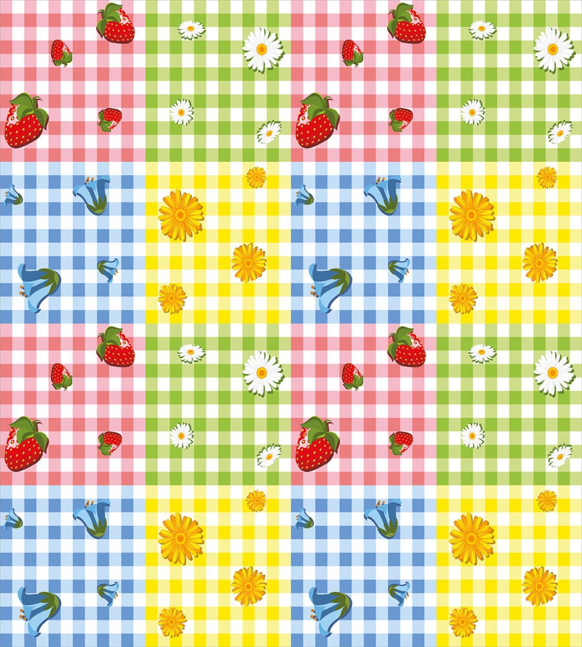 Berries Flowers Picnic — Pattern