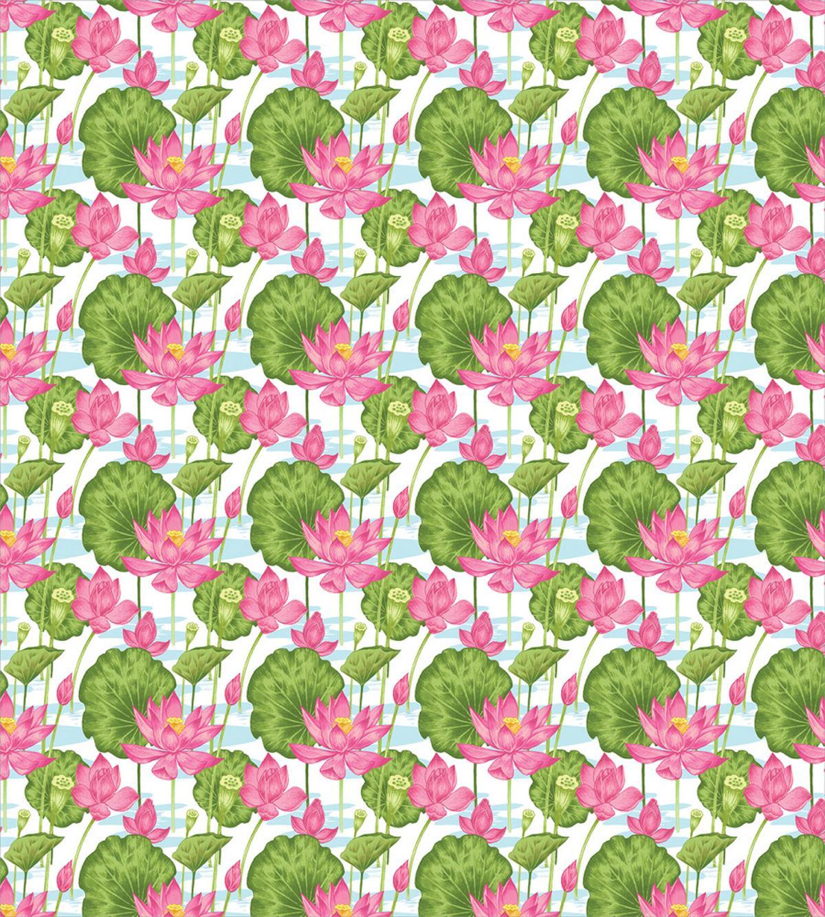 Japanese Nature Scene — Pattern