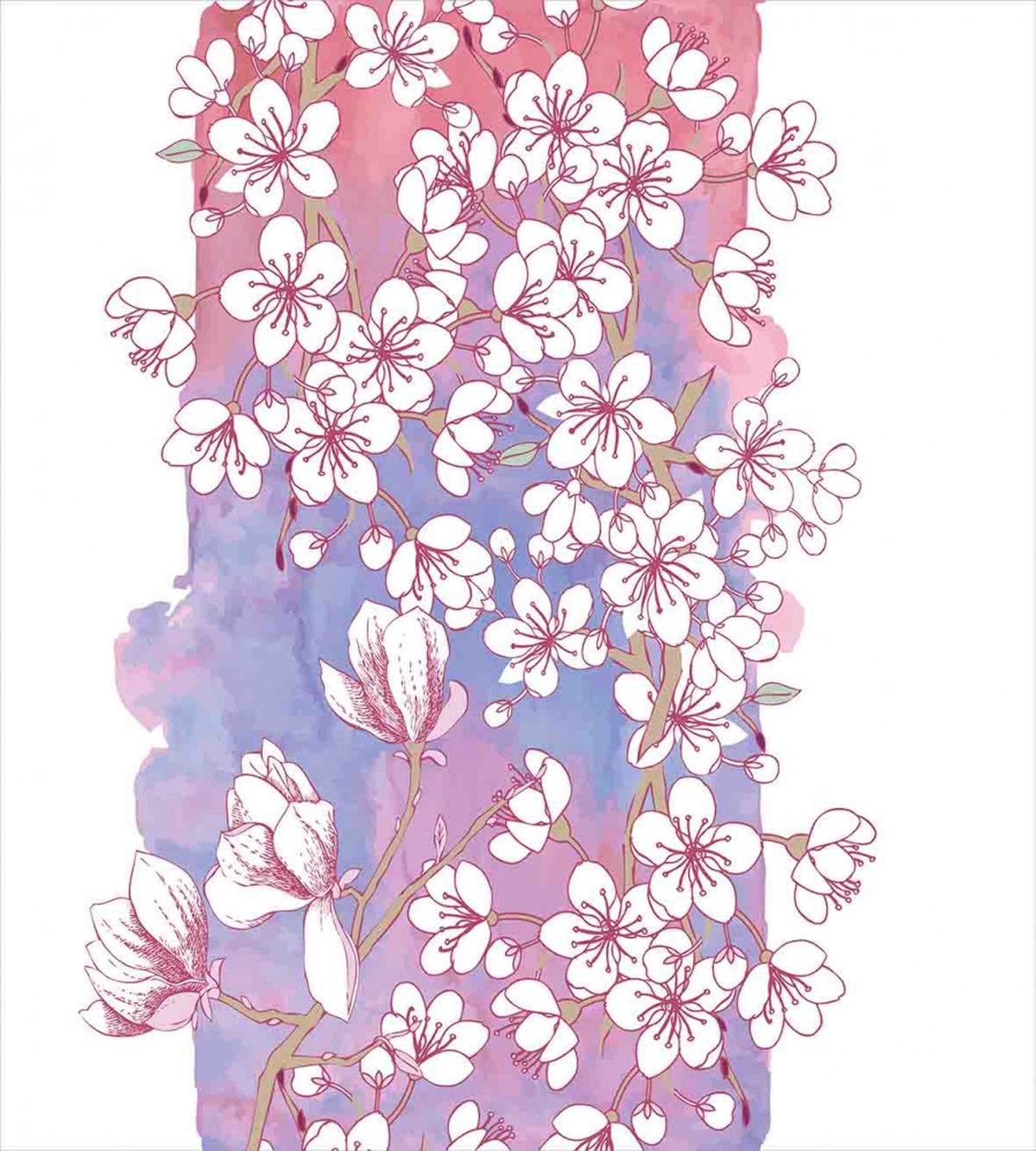Japanese Spring Bloom — Pattern