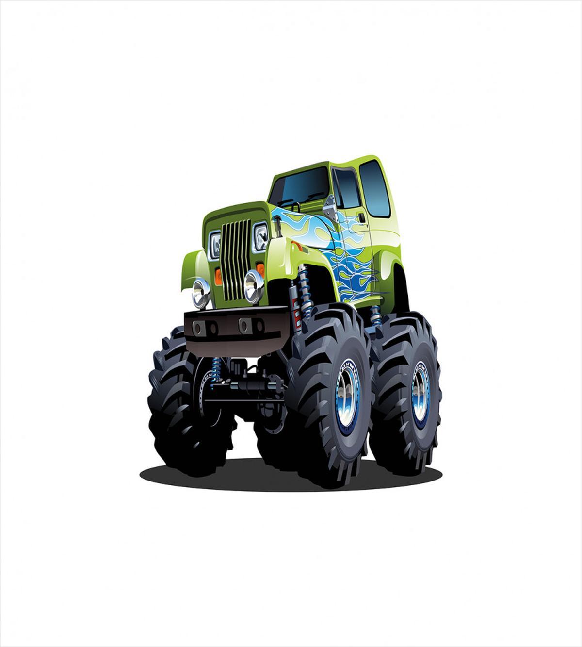 Monster Truck Off Road — Pattern