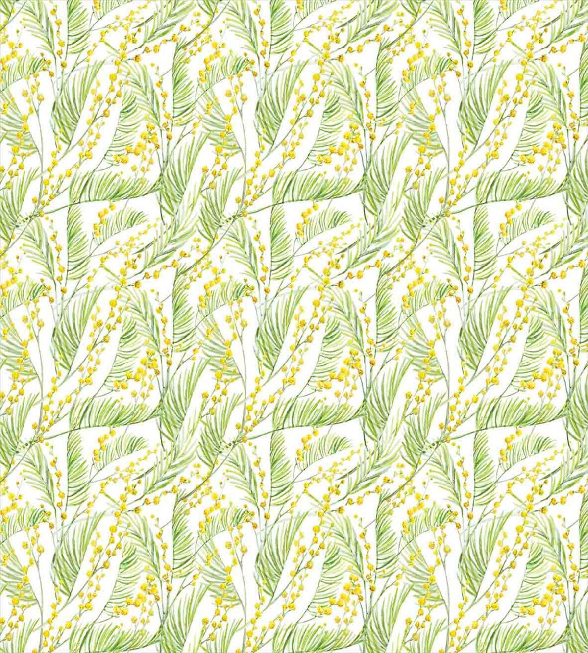Watercolor Mimosa — Pattern