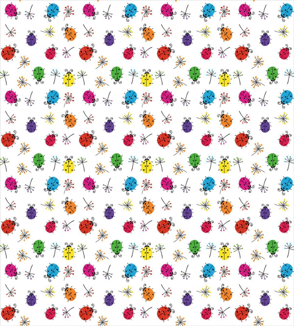 Dot Insects Illustration — Pattern
