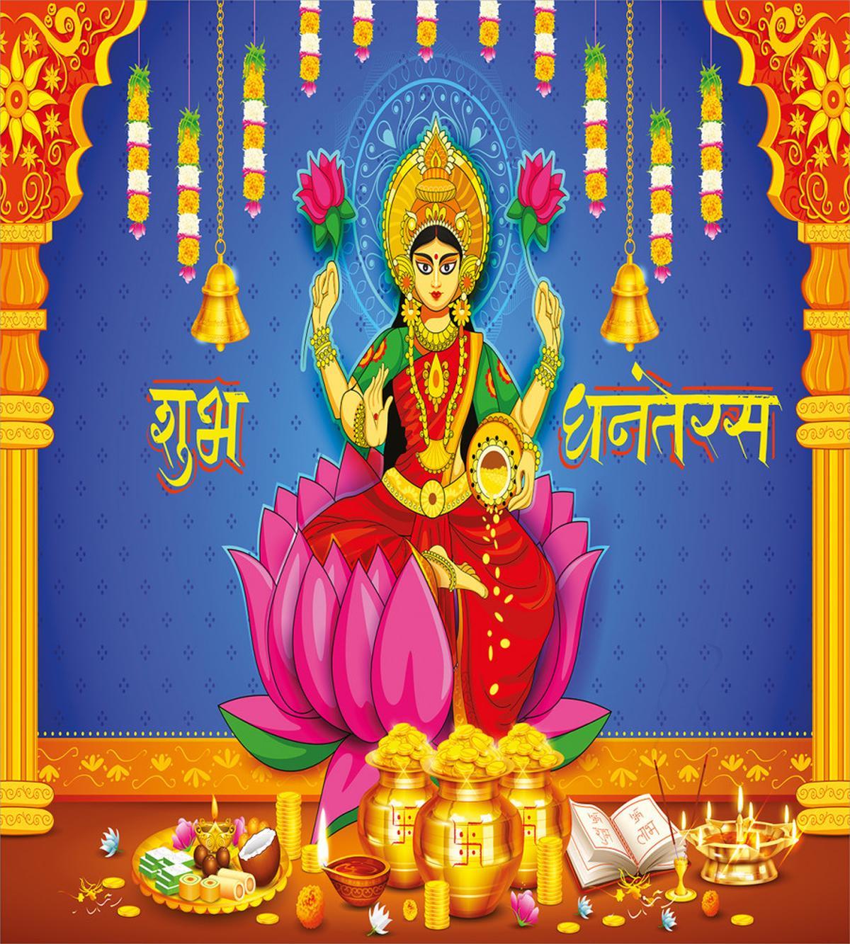 Ethnic Figures Lotus Ancient — Pattern