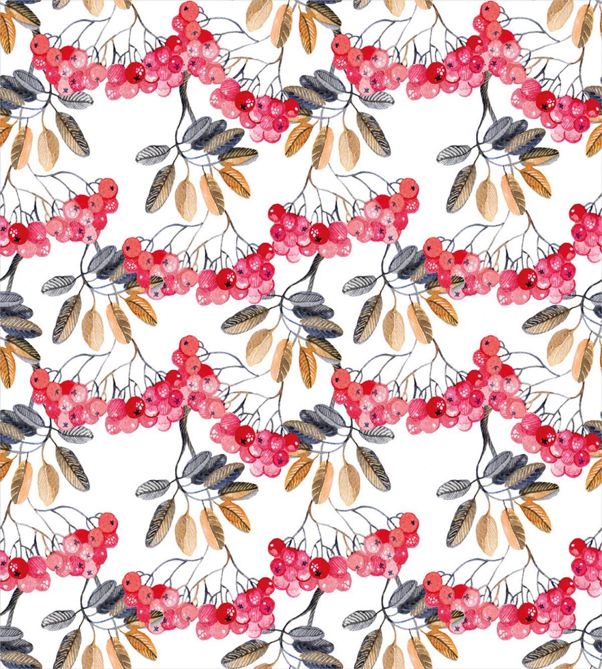 Shrubs Full of Berries — Pattern