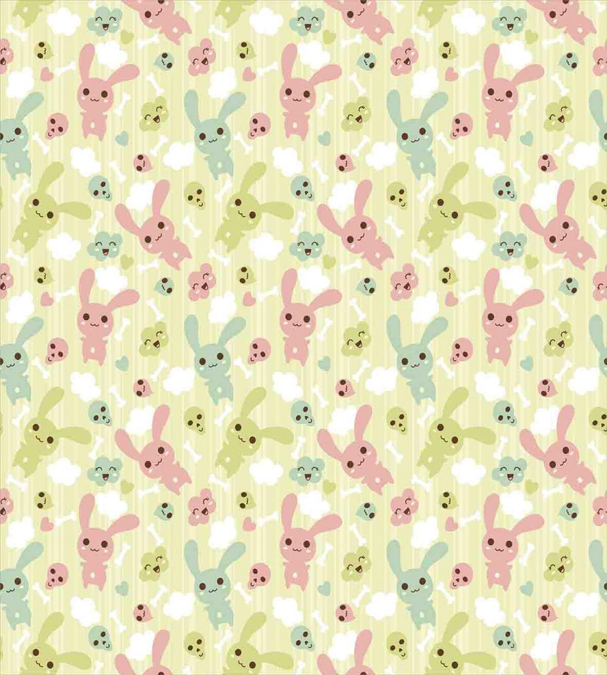 Bunnies Clouds and Bones — Pattern