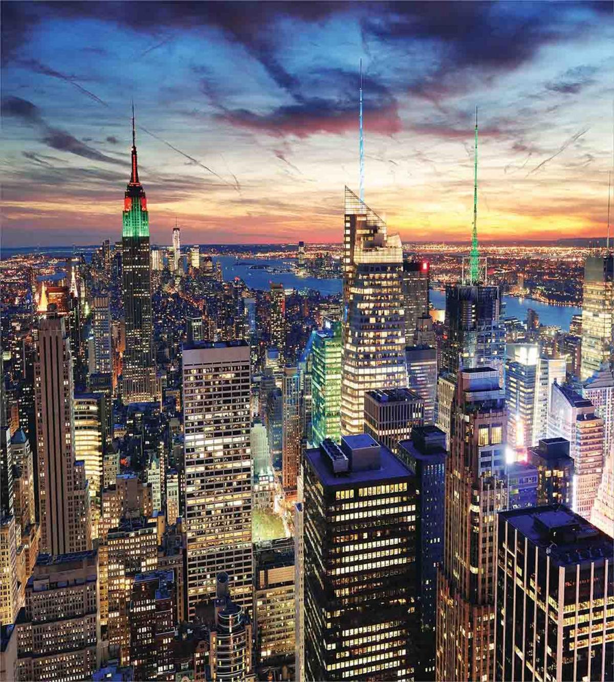 Urban Skyline of NYC — Pattern