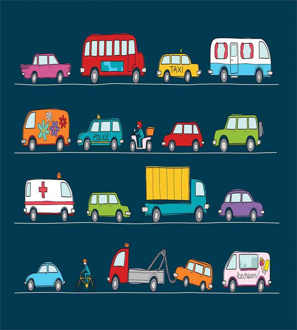 Trucks Van Bikes — Pattern