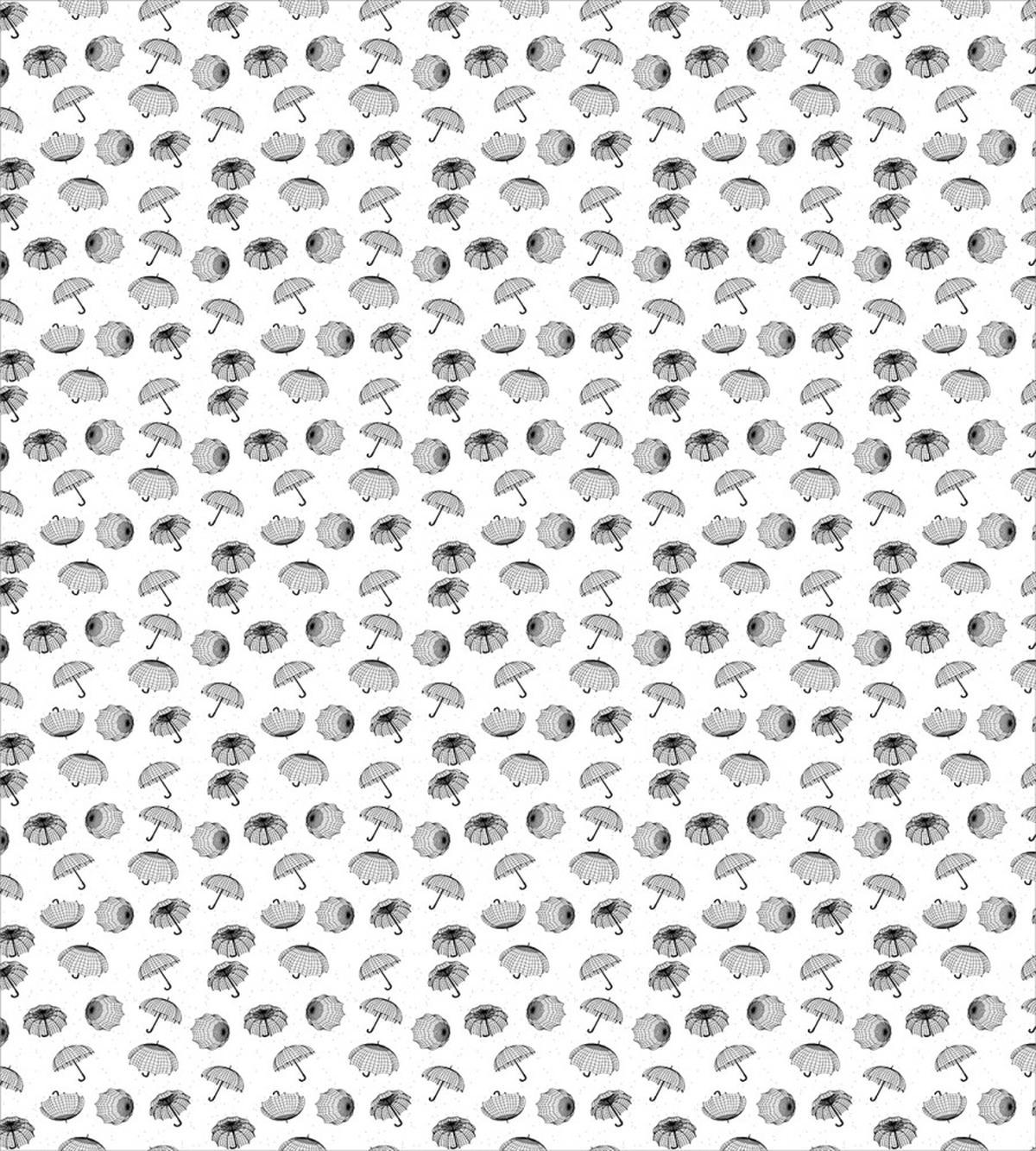 Checkered Black Canopy — Pattern