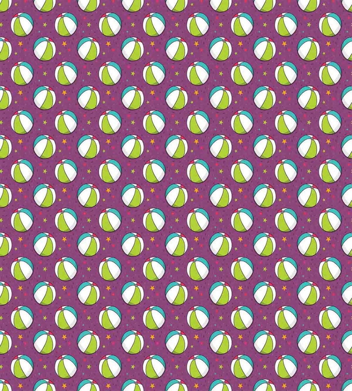 Summer Sea Balls Beach Stars — Pattern