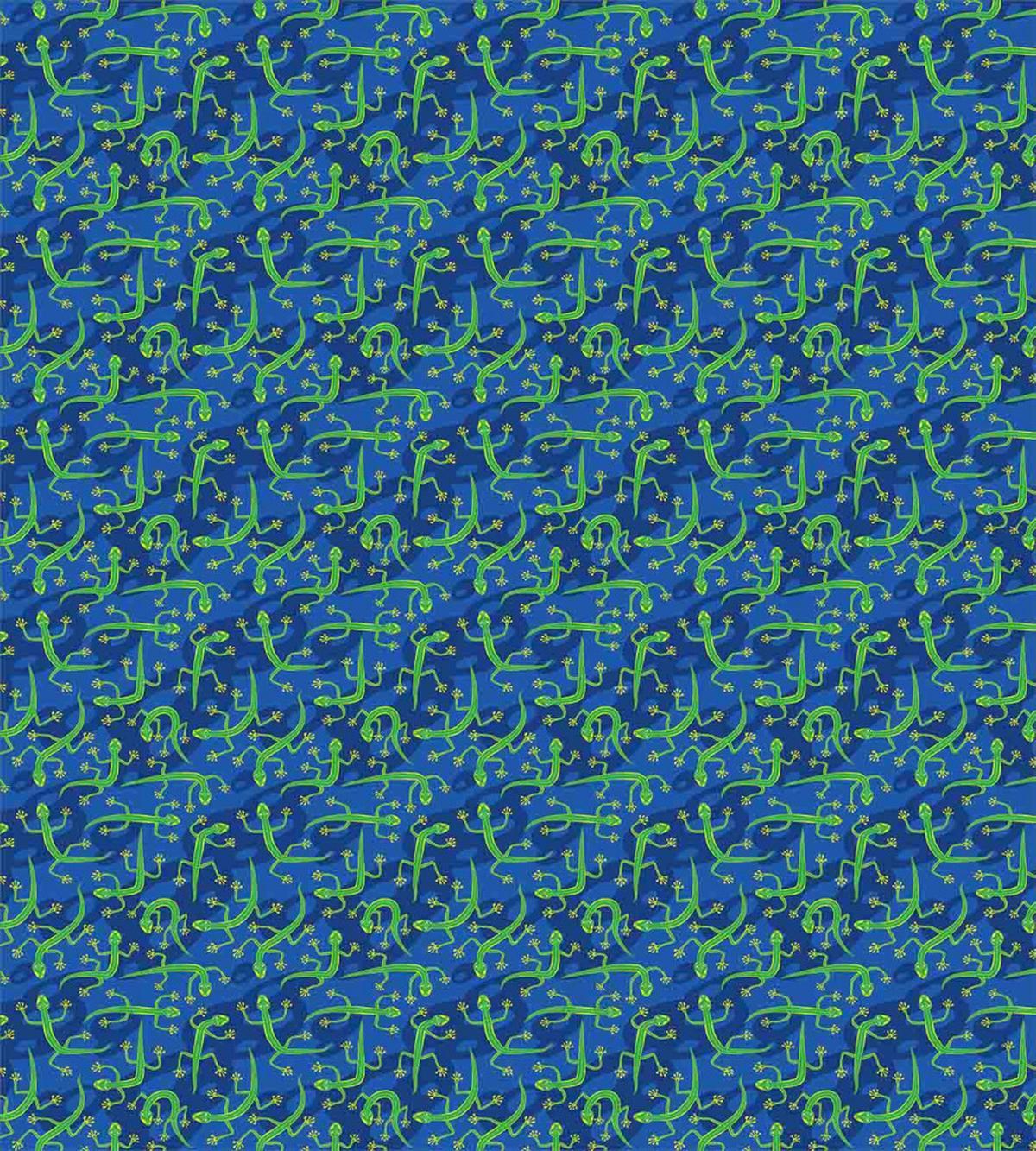 Doodle Lizard Reptile — Pattern
