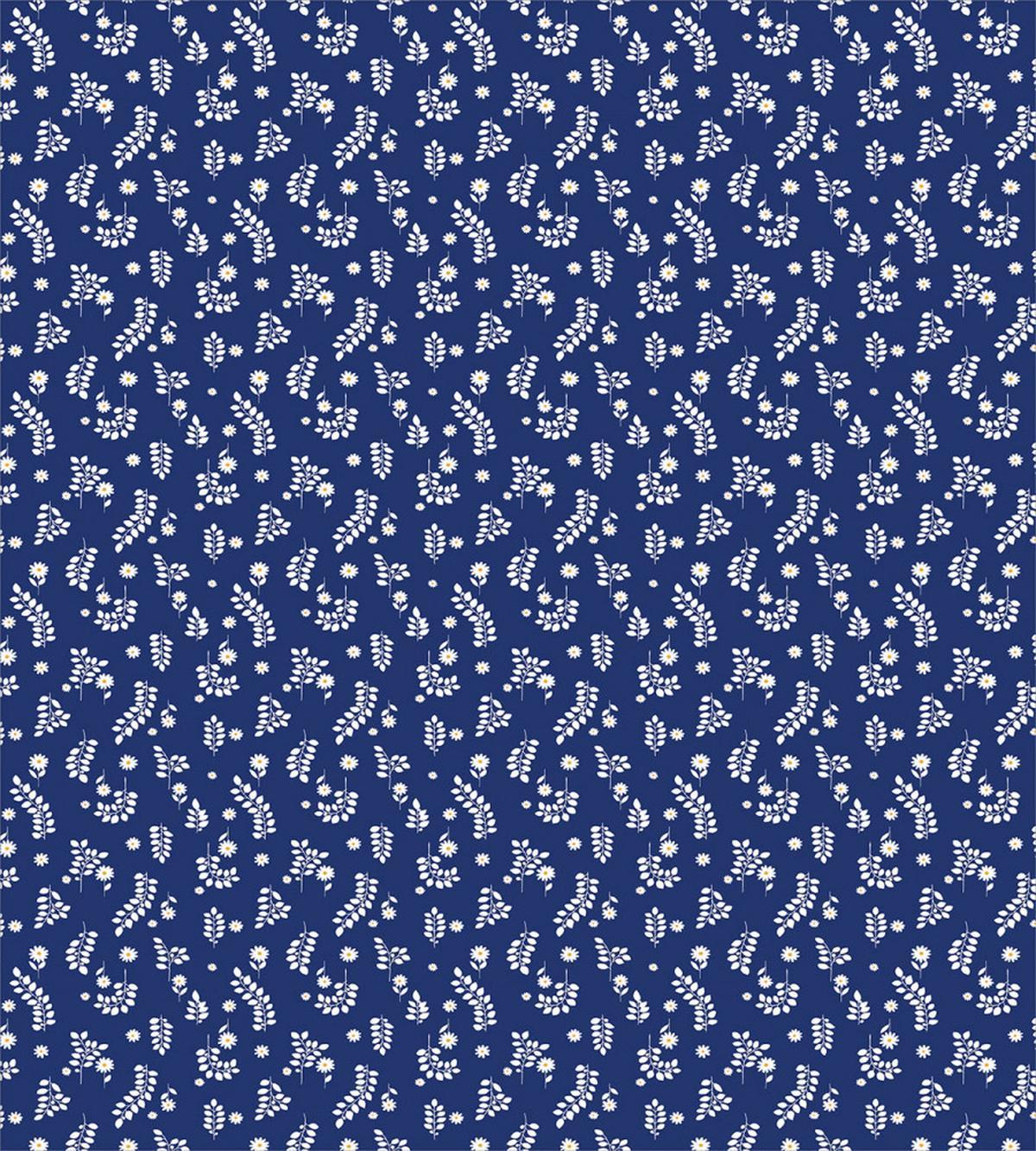 Simple Flowers Leaves — Pattern