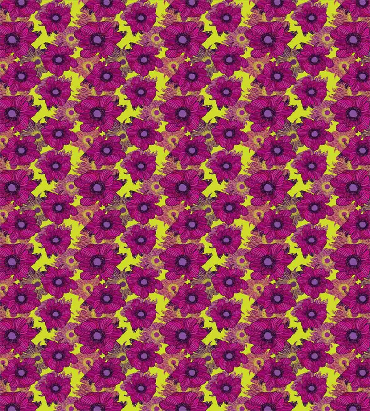 Contrast Pastel Petals — Pattern