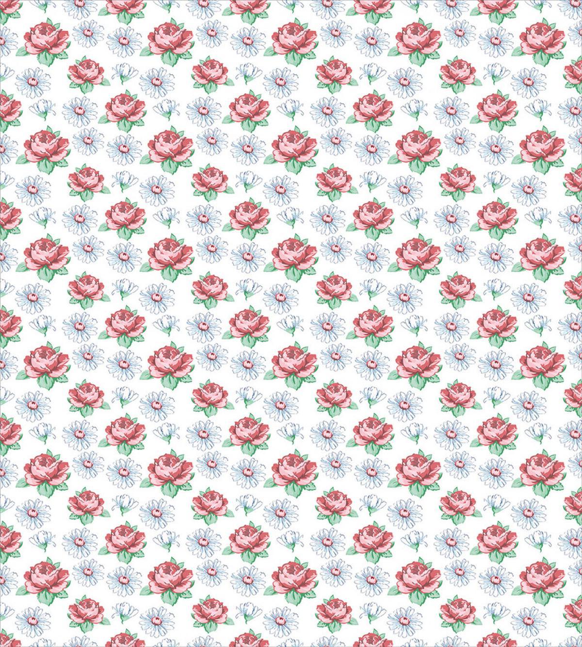 Vintage Rose and Chamomile — Pattern