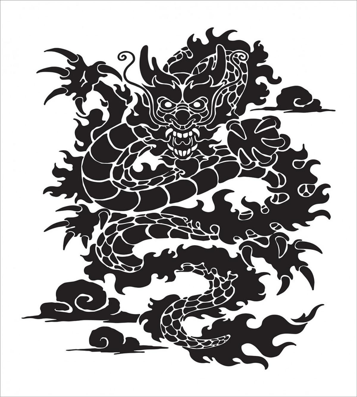Cultural Chinese Silhouette — Pattern