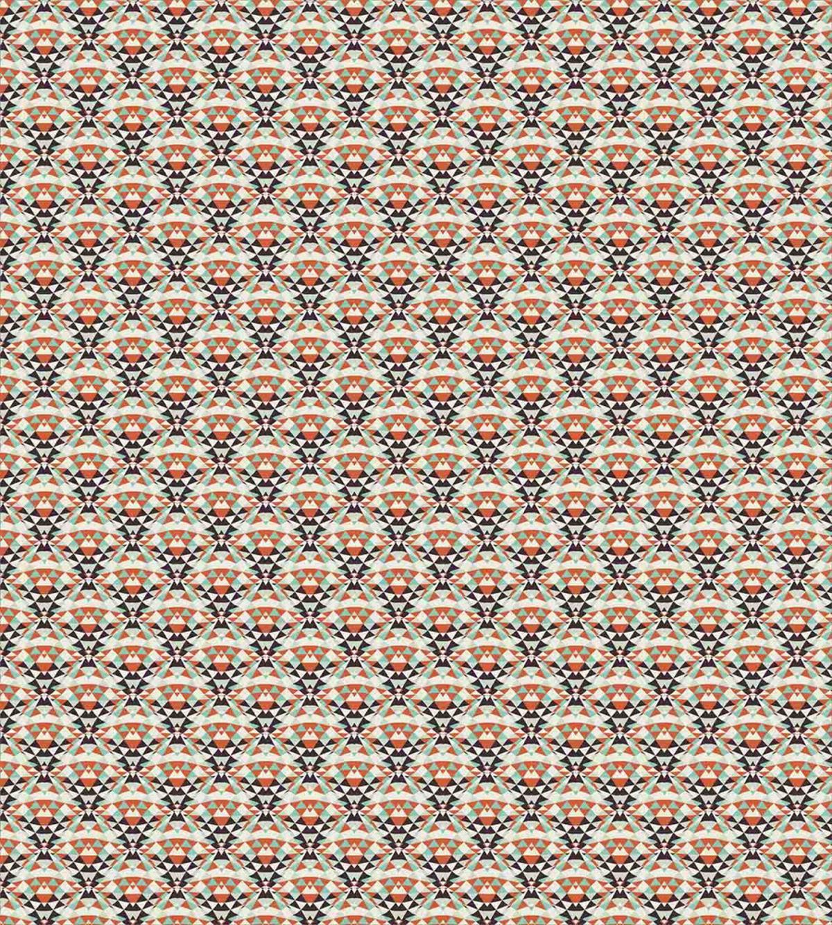 Triangles Mosaic Illusion — Pattern