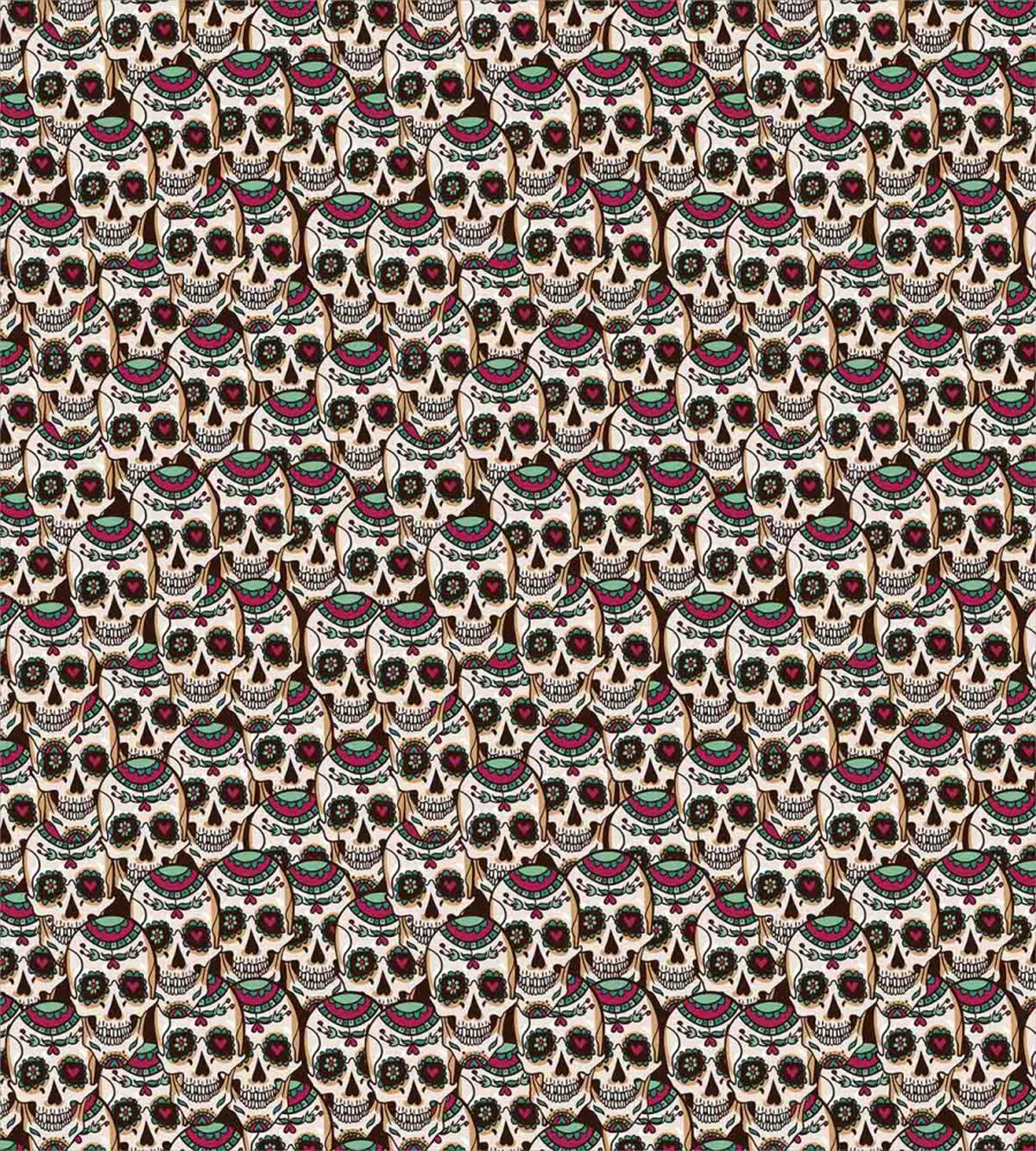 Overlapped Skulls — Pattern