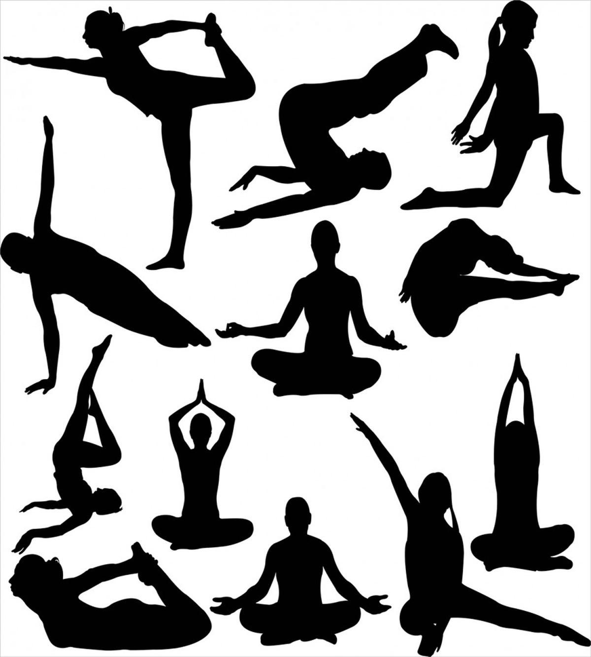 Yoga Postures Body — Pattern