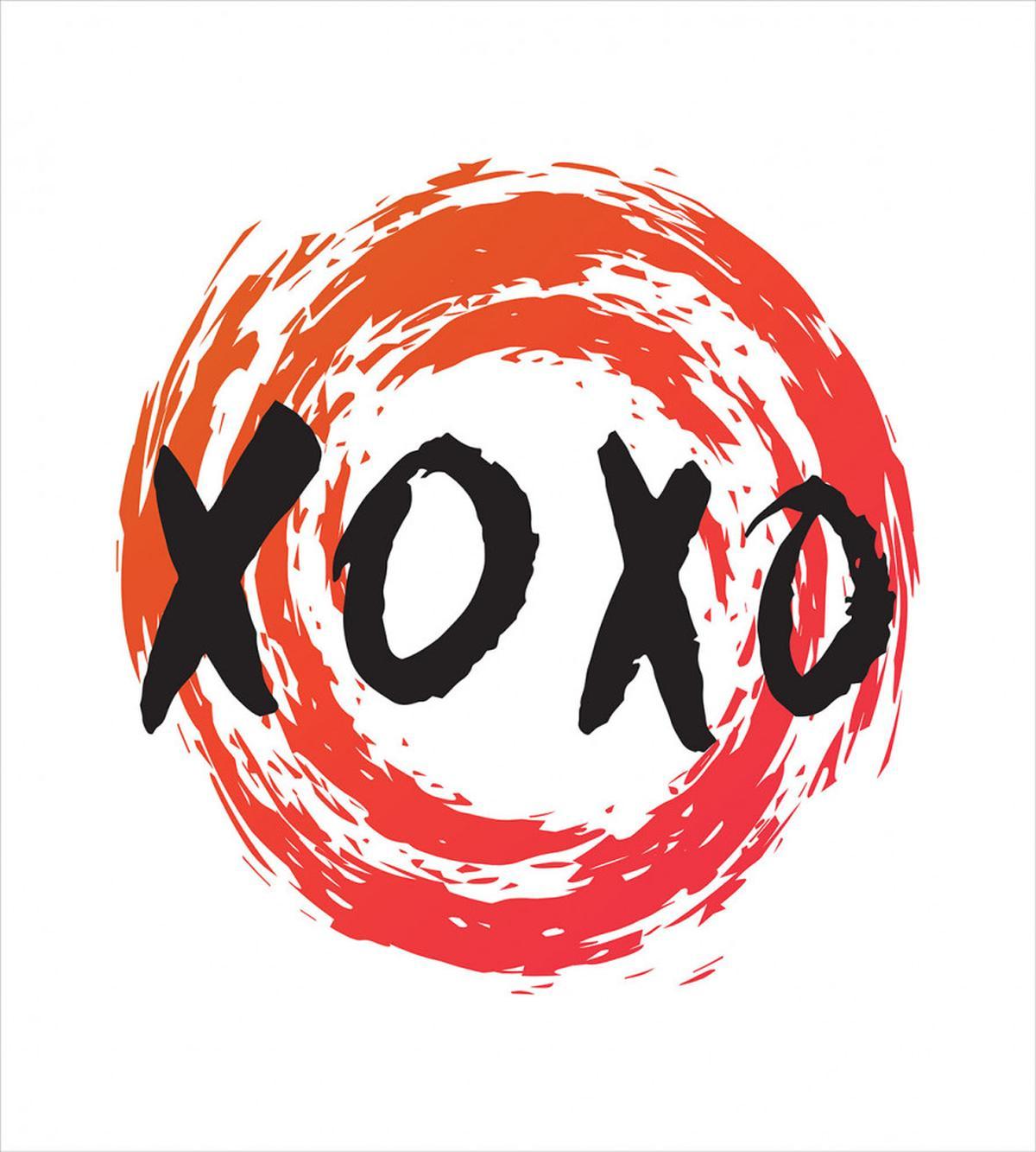 Grungy Brush Painting Circle — Pattern